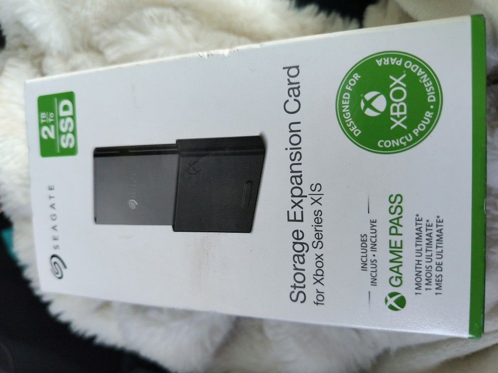 2 TB Storage Expansion SSD For Xbox4. Plus A Free Xbox Game Pass For Month