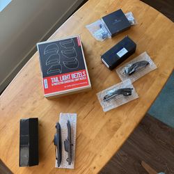 S550 Mustang Parts - LED lights, smoked tail light covers, phone holder