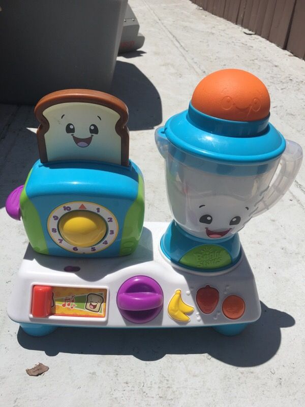 Fisher price blender toaster baby toy-