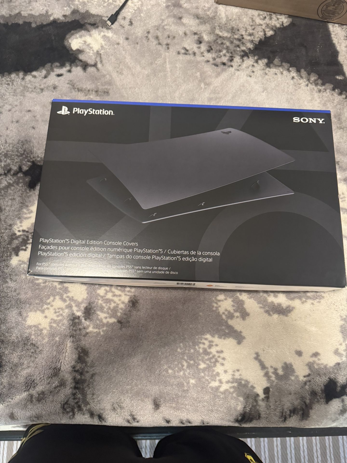 PS5 COVERS MIDNIGHT BLACK DIGITAL