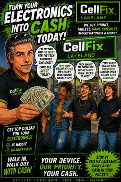 WE BUY ALL ELECTRONICS FOR CASH