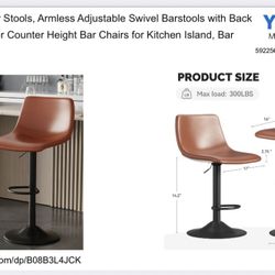 Bar Stools (Brand New In Box)