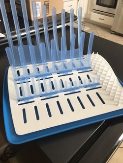 Dr. Browns bottle and pump rack