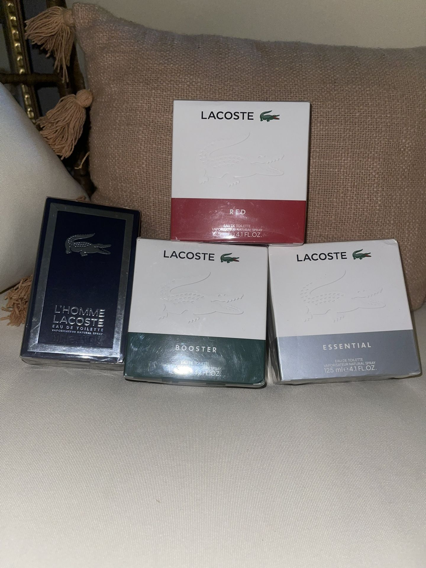 Mens Authentic Lacoste Colognes 125 Ml $50 Each