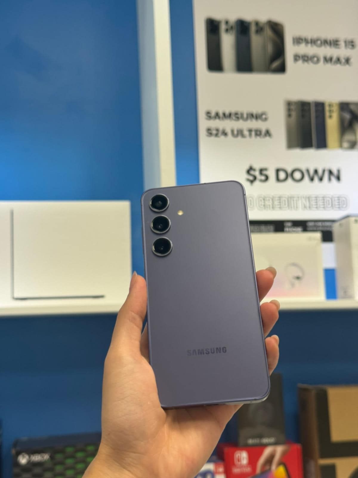 Samsung Galaxy S24 - Pay $5 DOWN AVAILABLE - NO CREDIT NEEDED