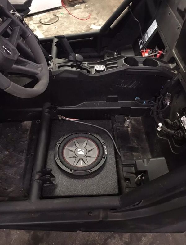 Can am x3 10" Under Seat Sub Box for Sale in Fontana, CA OfferUp