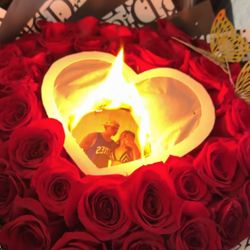 Ramo Buchon Roses Flower Bouquet