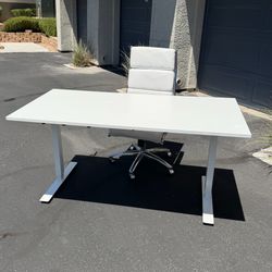 Adjustable Desk W/Chair