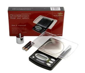 DigiWeigh DW-100AX Precision Digital Scale – 100g x 0.01g | Gram, Ounce, Carat, Grain Modes | Lab,