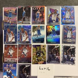 Anthony Edwards Various Basketball Cards