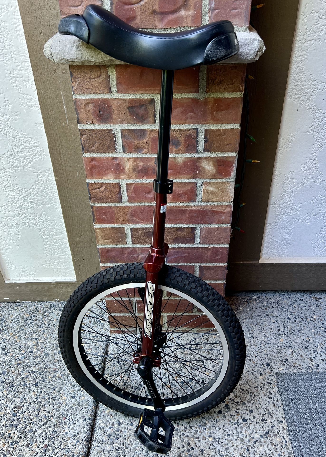 Torker Unistar LX 20 Inch Red Unicycle