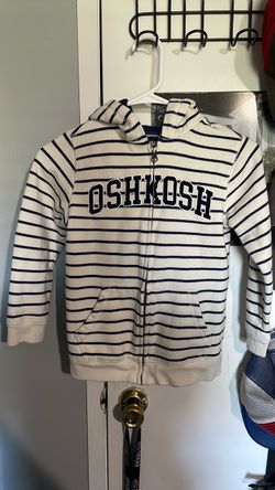 OshKosh Kids Striped Zip-Up Hoodie
