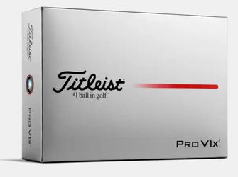 Titliest Prov1x New golf ⛳️ balls white!