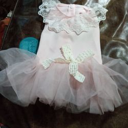 Pink And Cream Princess Dress