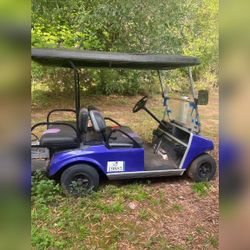 Club Car Golf Cart, Blue Body - Fair - Peachtree City, GA