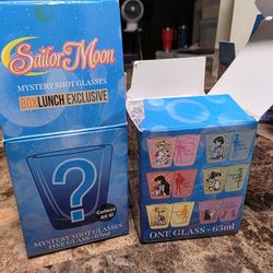 Looking to TRADE Sailor Moon Mystery Shot Glasses Box Lunch Exclusive Sailor Jupiter and Cats