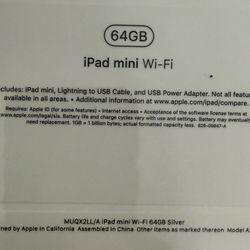 iPad Mini 64GB
