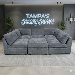 🛋️ Thomasville Modular Sectional Sofaw/Ottomam (Delivery Available!! )