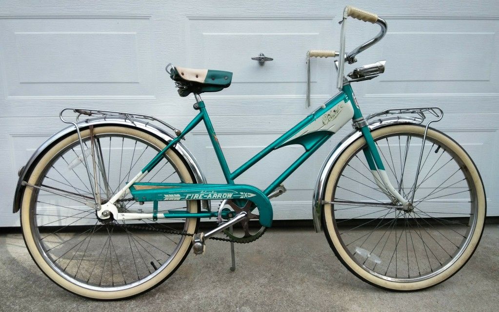 1961 COLUMBIA FIRE ARROW DELUXE BICYCLE