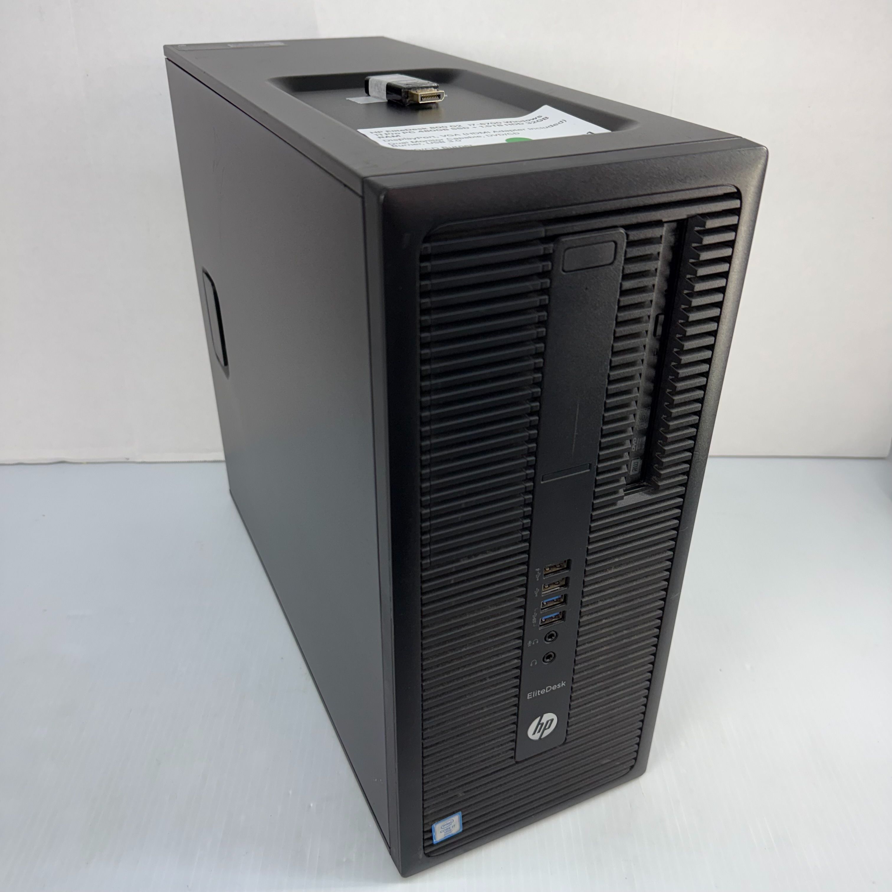 HP EliteDesk 800 G2 i7-6700 Windows 11 Pro PC 480GB SSD + 1.5TB HDD 32GB RAM