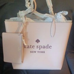 Pink Kate Spade Tote Bag 