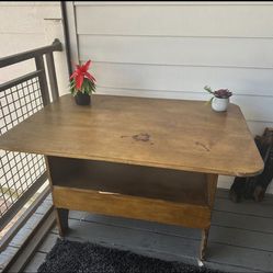 Authentic Modern Cedar Wood Table
