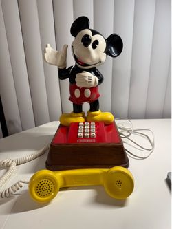 Mickey Mouse VINTAGE mint condition landline phone
