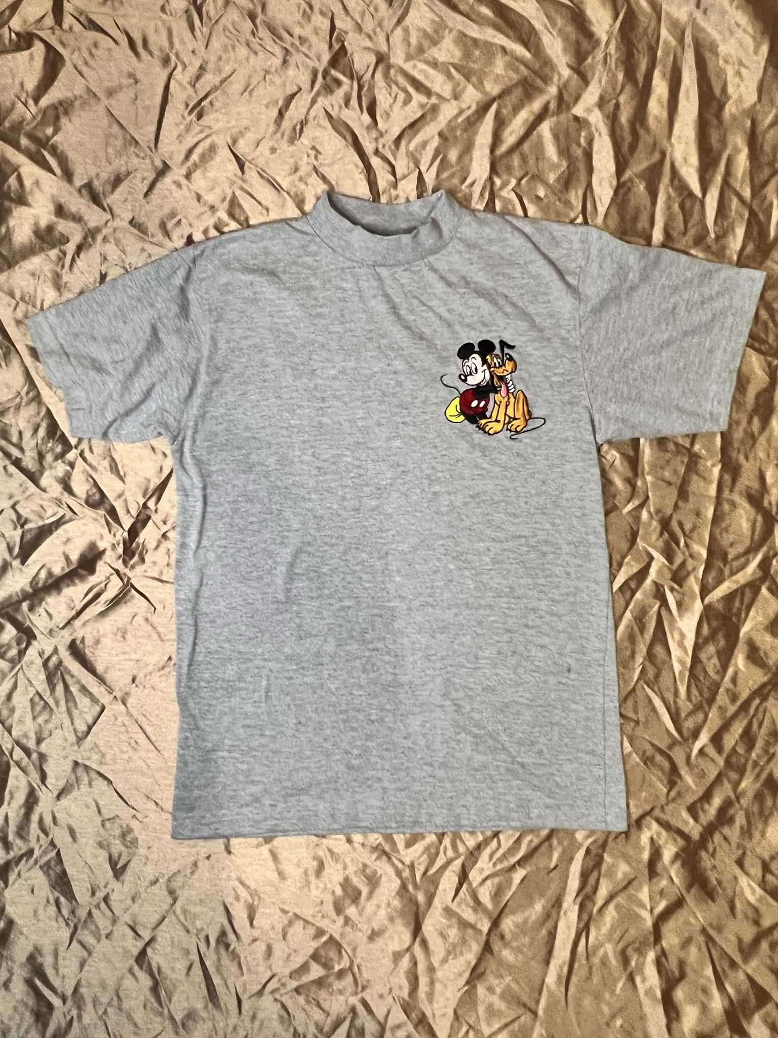 Rare Vintage 1996 Mickey INC Disney Walt Disney world embroidered Mickey & Pluto