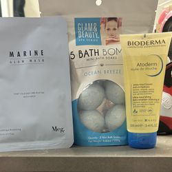 Bundle Bath Bombs Face Mask