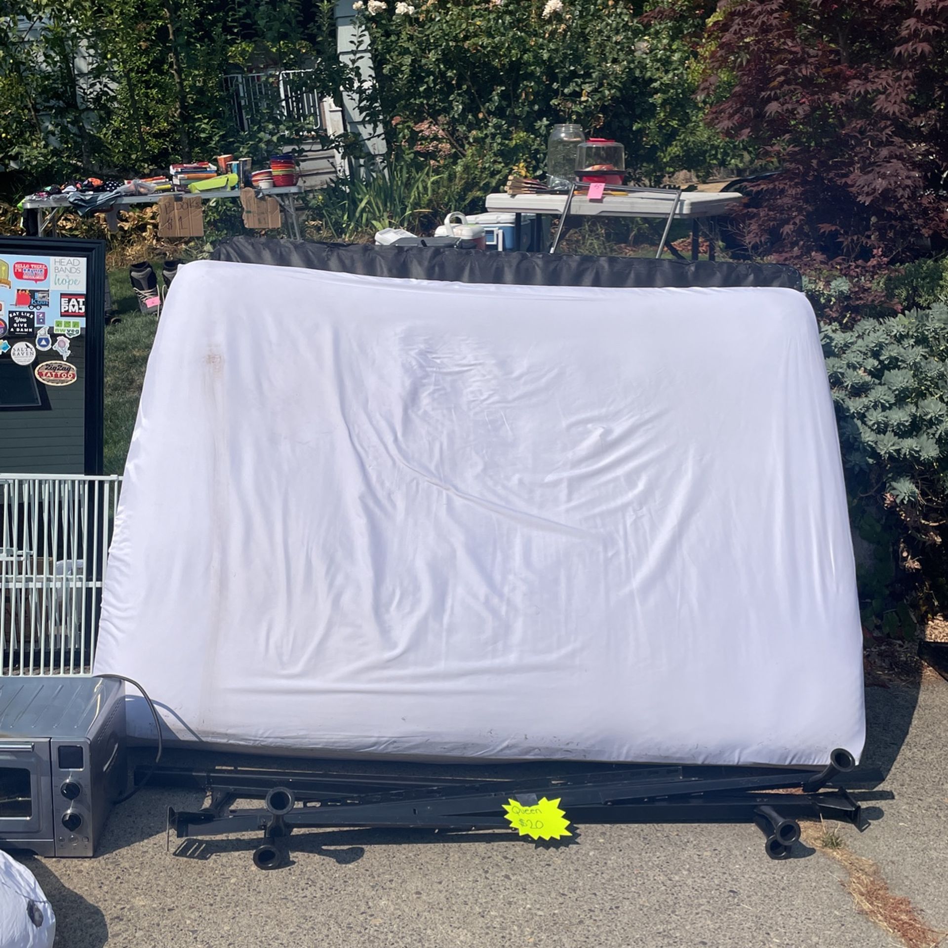 Queen Bed With Box Spring And Frame