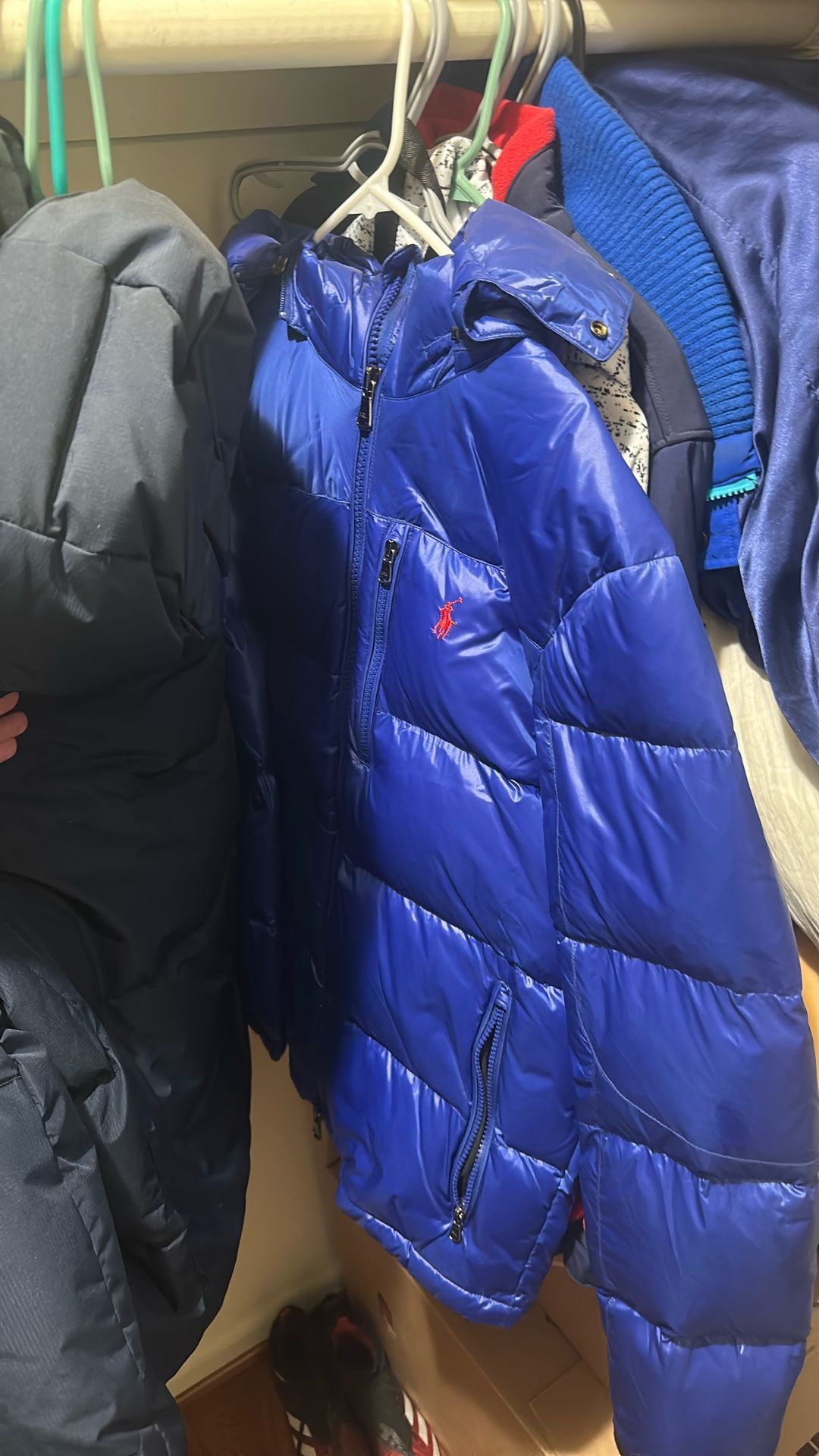Polo Puffer Blue Gloss