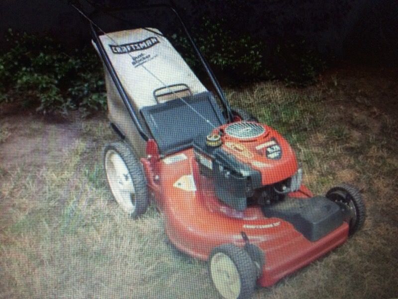 Craftsman 22 inch self-propelled lawn more