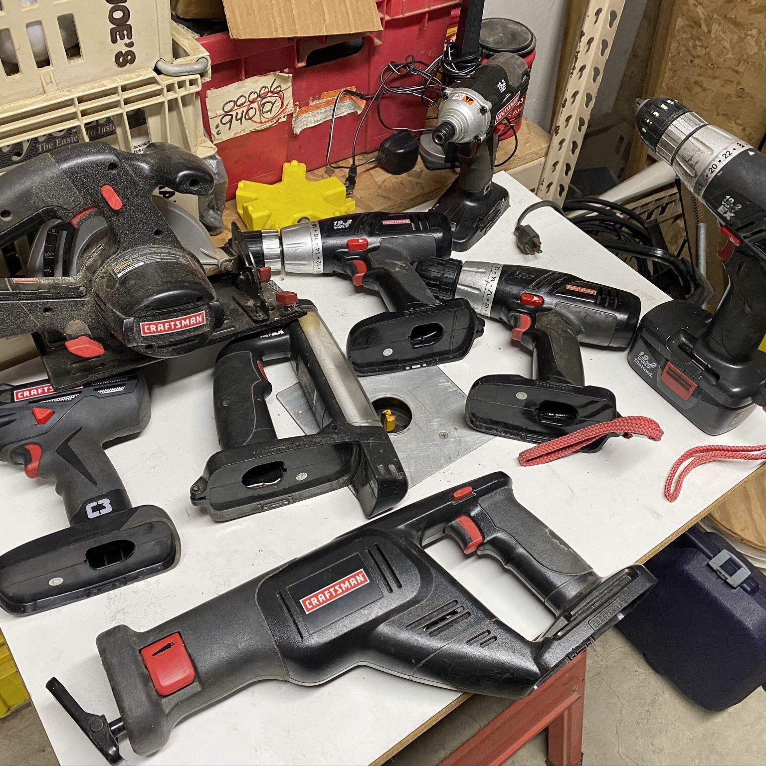 Craftsman Cordless Power tool Lot