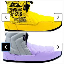 New Line Booties Size XL (Men's 13/14) $40 Each 