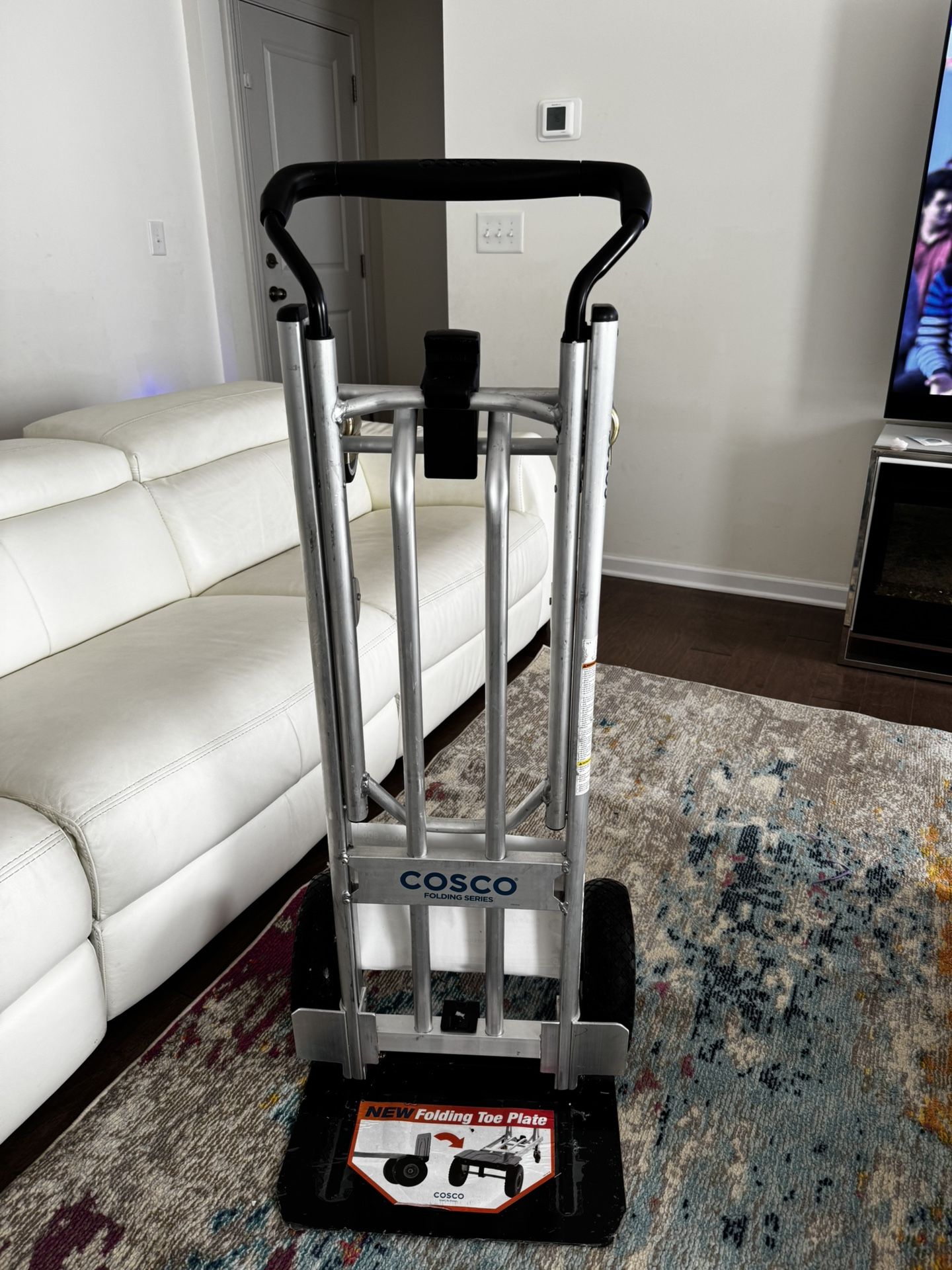Cosco 3-in-1 Folding Series Hand Truck/Cart/Platform Cart with Flat-Free Wheels