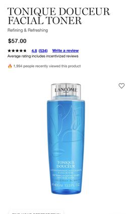 Lancôme Toner 13.8 FL. OZ $40