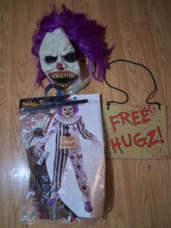 Hugz the clown costume