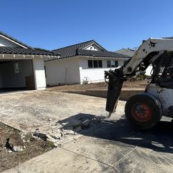 Demolition, Concrete And Landscape 
