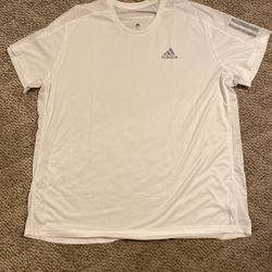 Adidas Own The Run Tee - White 