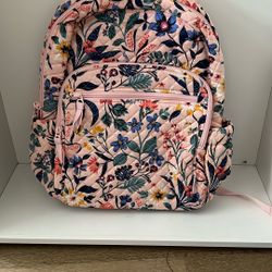 Vera Bradley Pink Floral Backpack