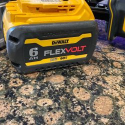 Dewalt Compact Reciprocating Dewalt 6ah Flex volt 