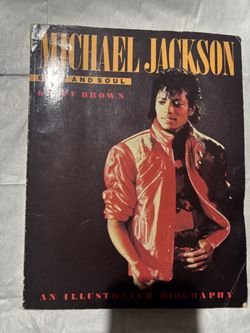 Michael Jackson Body and Soul Geoff Brown 1984 Illustrated Biography Paperback