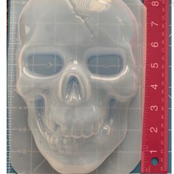 9 Inch Skull Chocolate Plastic Mold