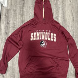 Florida State Seminoles Hoodie Men’s Size L Colosseum Red