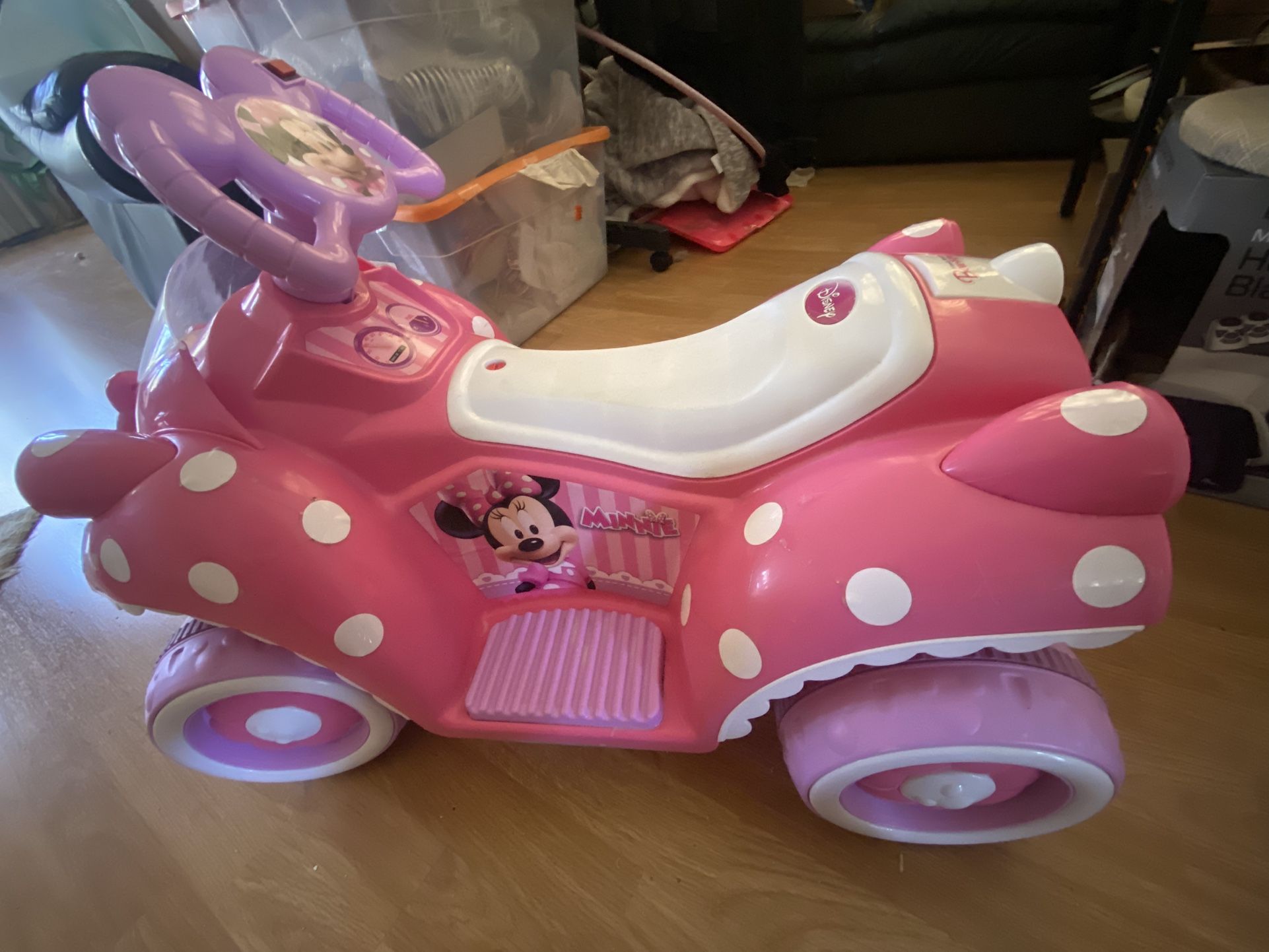 Kid Trax Toddler Disney Mini Mouse Motorized Quad