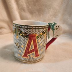 Anthropologie Holiday Mug 