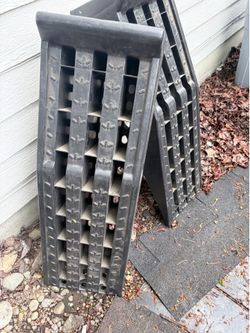 PITTSBURGH 6500 lb. Capacity Portable Ramp Set, 2-Piece