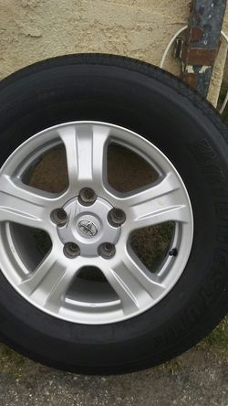 rines 18 con llantas para toyota