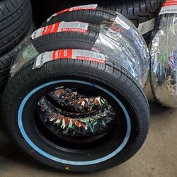 155 80 13 REMINGTON LOWRIDER WHITE WALL TIRES 