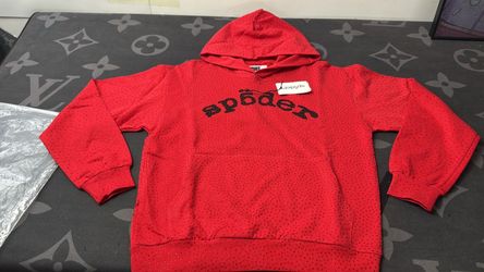 Brand New Red VVS Spider Hoodie FOR SALE